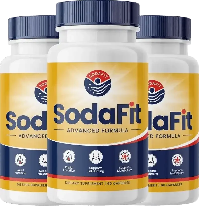 SodaFit Advanced Formula dietary supplement bottles